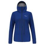 Salewa Alpin-Wanderjacke Ortles GTX Pro Stretch (wasserdicht, 3-Lagen) blau Damen